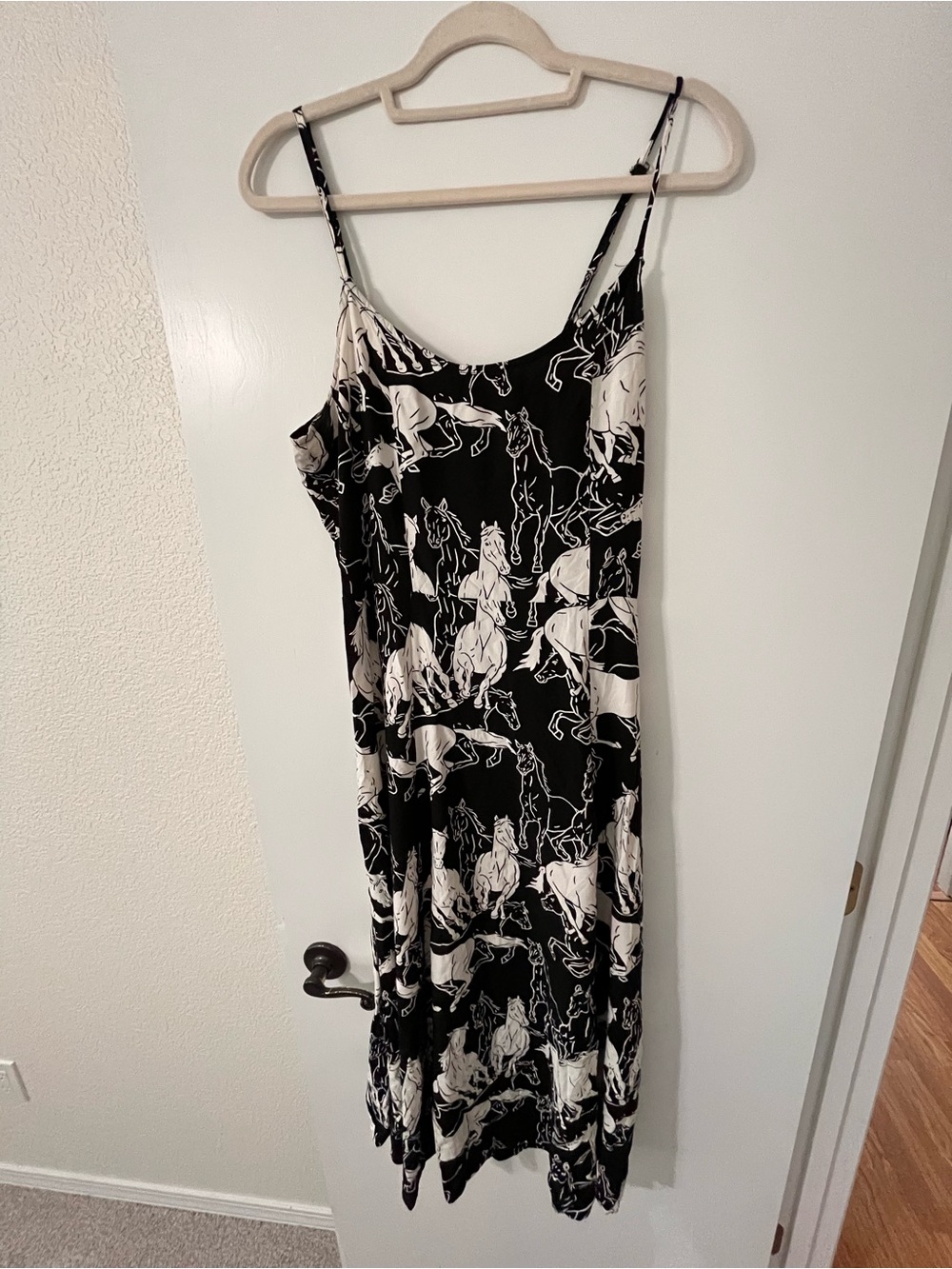 Wrangler Horse-Print Slip Dress